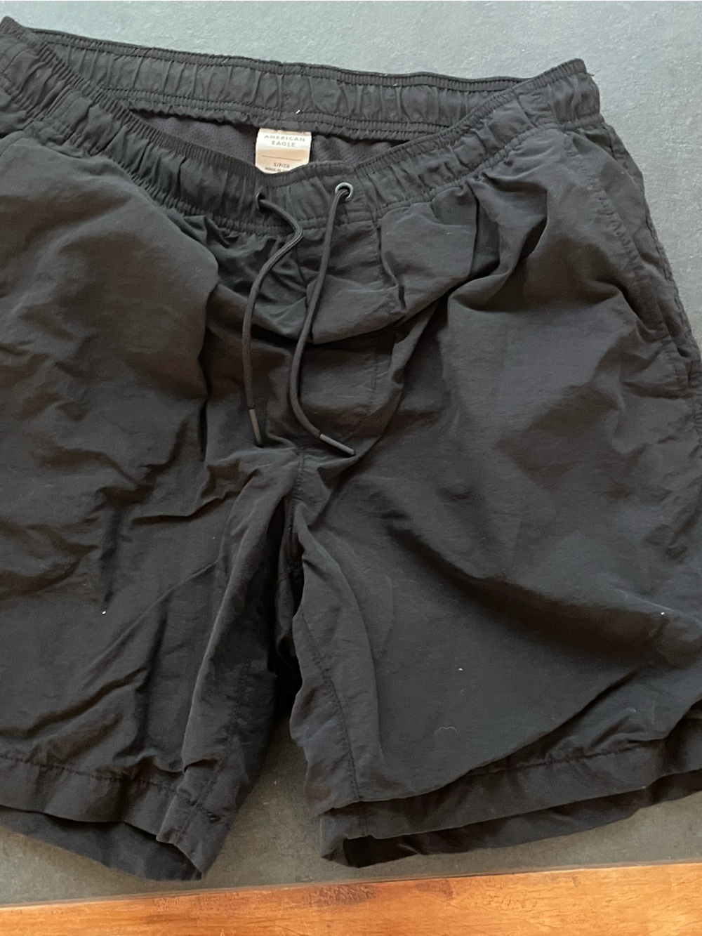 American Eagle Outfitters Black Drawstring Shorts
